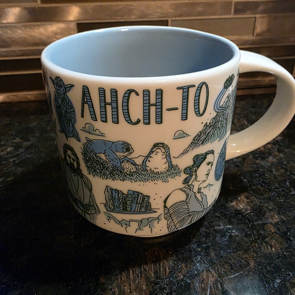 Disney Star Wars Starbucks Been There Mug Ahch- To Coffee Mug - Picture 1 of 8